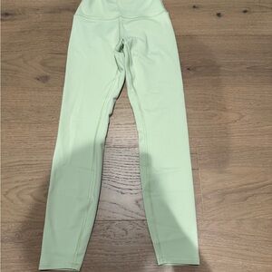 Women’s ' Light Green High-Waist Active Leggings